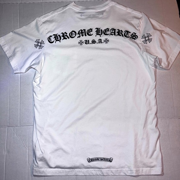 White chrome hearts shirt